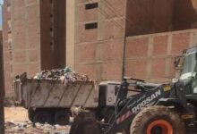 إزالةحالات بناء مخالف ورفع اطنان من القمامة خلال حملة مكثفة لرفع كفاءة الشوارع والميادين بالأقصر