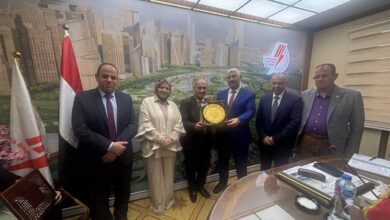 العضو المنتدب لشركة جنوب الدلتا لتوزيع الكهرباء يكرم عدد من قياداتها وبلوغهم سن التقاعد