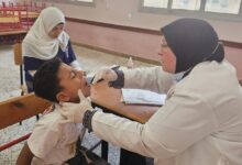 محافظ الغربية يتابع القافلة الطبية بقرية محلة القصب بمركز المحلة ويعلن تقديم الخدمة لـ1248 مواطنًا