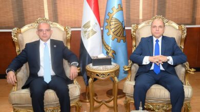 محافظ الغربية يستقبل وزير الاستثمار والتجارة الخارجية في مستهل زيارته لإطلاق مبادرة «مصر تنطلق بالتصدير»