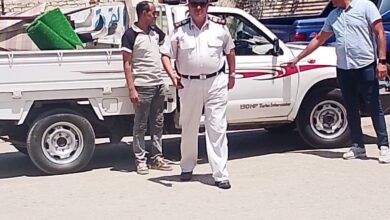 شرطه المرافق بالغربيه وحى اول طنطا فى حملة مكبره لرفع اشغالات بنطاق الحى 