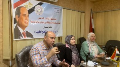 إدارة إعلام الغربية تنظم ندوة بعنوان (دور المبادرات الرئاسية فى الكشف المبكر على الأمراض ) 