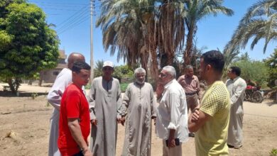 رفع 66طن مخلفات وقمامة خلال جولة تفقدية بمدينة الطود بالأقصر