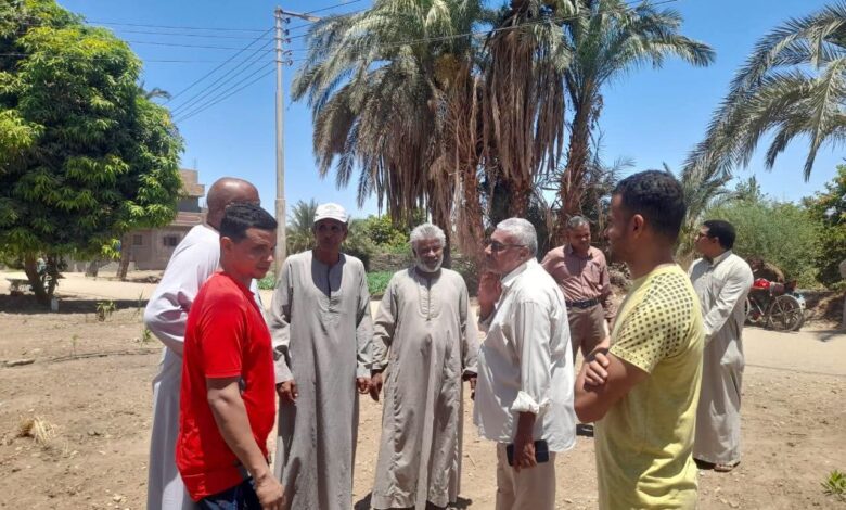 رفع 66طن مخلفات وقمامة خلال جولة تفقدية بمدينة الطود بالأقصر