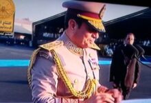 بالزى العسكرى الرئيس السيسي يفتتح مقر القيادة الاستراتيجية الأوكتاجون بالعاصمة الإدارية الجديدة