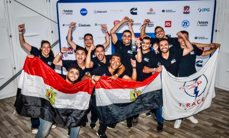 فريق «T-Racers» بكلية الهندسة جامعة طنطا ثالث العالم والأول محليا وقاريا في Formula Student UK 2026 فريق «T-Racers» بكلية الهندسة جامعة طنطا ثالث العالم والأول محليا وقاريا في Formula Student UK 2026