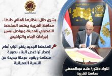 محافظ الغربية يعتمد المخطط التفصيلي للمدينة ويواصل تيسير إجراءات البناء والتراخيص