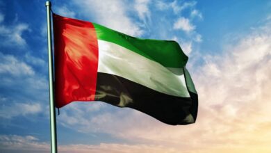 الدفاع الإماراتية:حريق في أحد المستودعات بمدينة زايد العسكرية