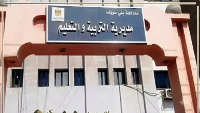 وكيل تعليم بني سويف يتابع لجان الدور الثاني من داخل غرفة العمليات