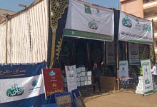 تجهيز أماكن توزيع السلع على الأولى بالرعاية ضمن قافلة التحالف ببنى سويف