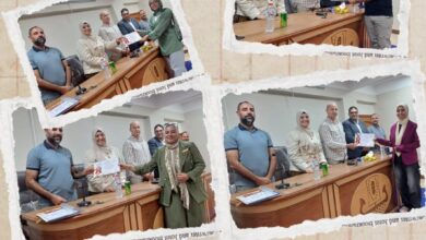 وكيل وزارة الشباب بكفر الشيخ يشهد ختام البرنامج التدريبي لأعضاء نادي القيادات الشبابية 