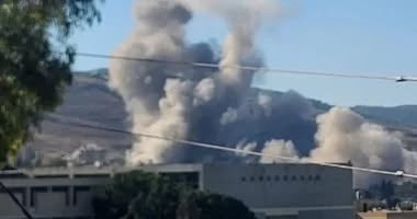الإحتلال يواصل قصف جنوب لبنان وحرائق وتفجيرات تطال بلدات عدة