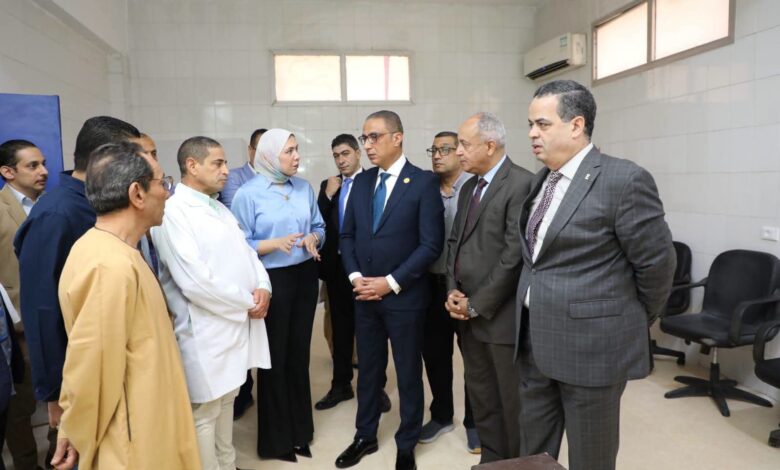 محافظ الجيزة يفتتح وحدتي مناظير الجهاز الهضمي ورعاية القلب بمستشفى الحوامدية العام محافظ الجيزة يفتتح وحدتي مناظير الجهاز الهضمي ورعاية القلب بمستشفى الحوامدية العام