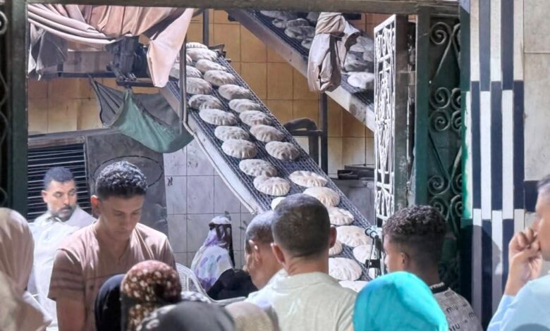 تموين الاسكندرية تنفى وجود تكدسات امام المخابز البلدية 