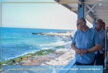 محافظ الاسكندريه يؤكد رؤية البحر حق للجميع و يقرر إزالة منشأة بطريق الكورنيش 