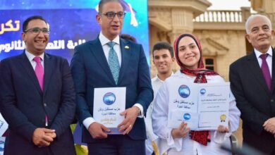«مستقبل وطن» يحتفل بأوائل الثانوية العامة والأزهرية والدبلومات الفنية بالجيزة بمشاركة المحافظ