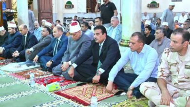أوقاف البحيرة تحيي ذكرى المولد النبوي الشريف بإحتفالية إيمانية بمسجد الحبشي بدمنهور