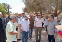 نائب محافظ المنيا يلتقي مساعد وزير الأوقاف في زيارة ميدانية لبحث تطوير منطقة البهنسا الأثرية