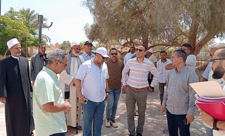 نائب محافظ المنيا يلتقي مساعد وزير الأوقاف في زيارة ميدانية لبحث تطوير منطقة البهنسا الأثرية نائب محافظ المنيا يلتقي مساعد وزير الأوقاف في زيارة ميدانية لبحث تطوير منطقة البهنسا الأثرية