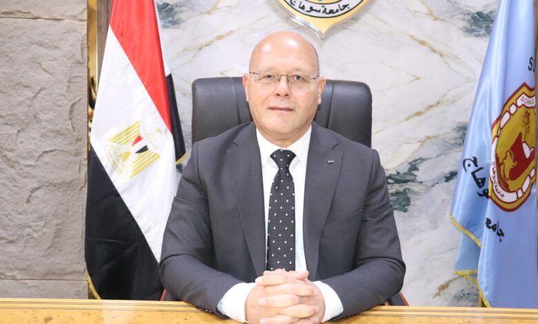 رئيس جامعة سوهاج يتابع جاهزية المدن الجامعية لاستقبال الطلاب الجدد والقدامى 