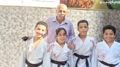 أبطال منيل شيحة يتوجون بالحزام الأسود الأول.. إنجاز جديد في الكاراتيه