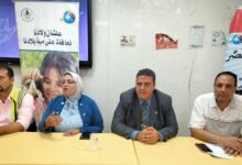 ندوة توعوية عن ترشيد استهلاك المياه بمدرسة أم المؤمنين الثانوية بنات ببنها