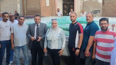 ضبط ٣٣ شيكارة دقيق بلدى مدعم داخل مخزن تابع لأحد المخابز السياحية في الاسكندريه  