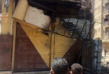 السيطرة على حريق محدود بواجهة محل تجاري في الفيوم دون إصابات أو خسائر بشرية