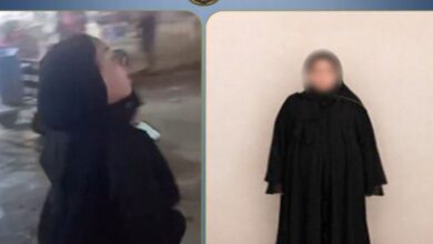 الداخلية تضبط سيدة تعدت على سائق توكتوك بالقول و الاشارات