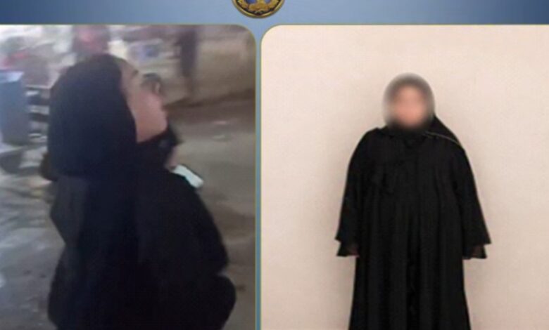 الداخلية تضبط سيدة تعدت على سائق توكتوك بالقول و الاشارات