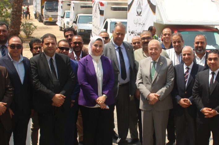 انطلاق مبادرة الجبهة الوطنية بالقليوبية لطرح السلع الغذائية المخفضة