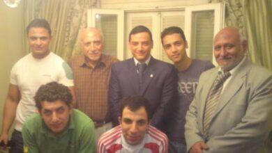 لقاء الطيار محمد عكاشة