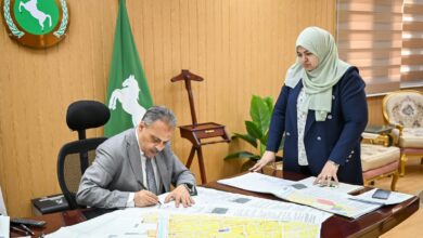 محافظ الشرقية يعتمد المرحلة الثانية للمخطط التفصيلي للحسينية، منشأة أبوعمر