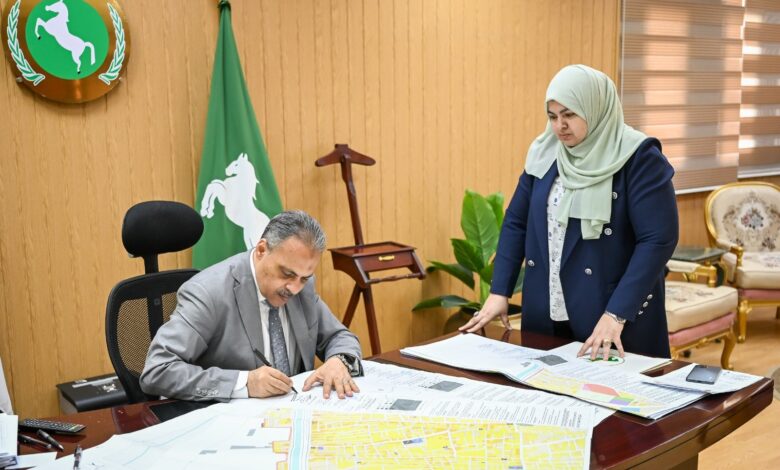 محافظ الشرقية يعتمد المرحلة الثانية للمخطط التفصيلي للحسينية، منشأة أبوعمر محافظ الشرقية يعتمد المرحلة الثانية للمخطط التفصيلي للحسينية، منشأة أبوعمر