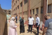 المشاركة المجتمعية لأصحاب الوعى تتبنى تركيب الانترلوك ولافتات مدرسة سبطاس بالغربية.