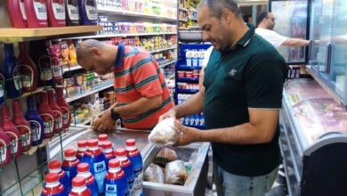 حملات تموينية مكثفة بالمنيا تسفر عن 4547 مخالفة خلال يوليو