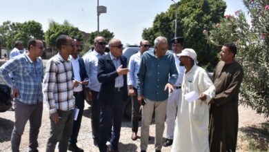 ” محافظ الأقصر” يتابع المشروعات الخدمية بأرمنت والطود ويوجه بتطوير مراكز الشباب