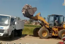 حملات مكثفه للوحدات المحليه للنظافة ورفع الإشغالات والتصدي للتعديات في بني سويف