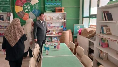 مدير تعليم بني سويف يتفقد مدارس الأزهري ويشدد على رفع درجة الجاهزية