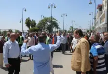إخلاء كلي لديوان عام محافظة بنى سويف
