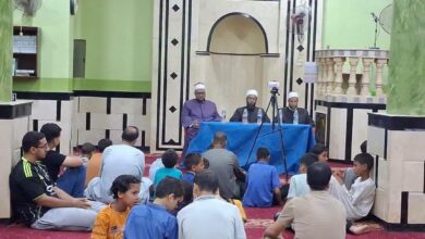 أوقاف المنيا تنظم سلسلة من اللقاءات والفعاليات الدينية احتفالاً بذكرى المولد النبوي الشريف