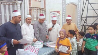 أوقاف الشرقية تنفيد فعاليات الأسبوع الثقافي بمسجد عزبة عبد رب النبي