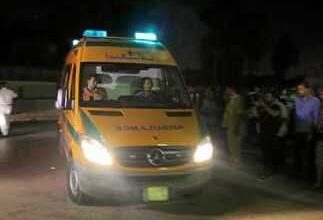 إصابة 6 أشخاص في تصادم سيارتين بالطريق السياحي لبحيرة قارون بالفيوم