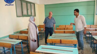 مستقبل وطن يبدأ التجديد الشامل لمدرسة محمد جاد النجار الإعدادية بنات بالطرفاية في البدرشين