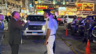 مدير أمن الفيوم يتفقد الشوارع الأكثر ازدحامًا في جولة مفاجئة لتعزيز الانضباط الأمني