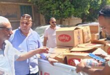 ضبط 320 كجم لانشون غير صالح للاستهلاك الآدمي ومخلفات دواجن خلال حملة تموينية بالمنيا