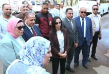 محافظ البحيرة تفتتح مشروع إنشاء محور ساسون بأبو حمص بتكلفة ٥٤ مليون جنيه