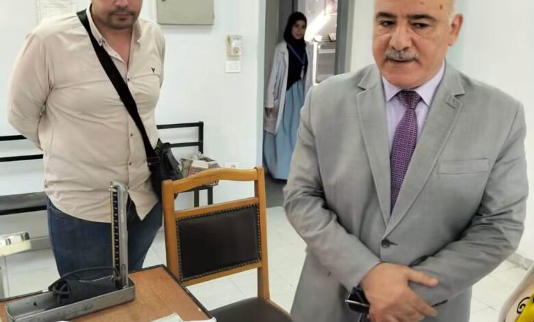 وكيل صحة الجيزة يتفقد وحدتي منيل شيحة وطموه بأبو النمرس.. ويرصد ملاحظات بشأن الانضباط وكيل صحة الجيزة يتفقد وحدتي منيل شيحة وطموه بأبو النمرس.. ويرصد ملاحظات بشأن الانضباط