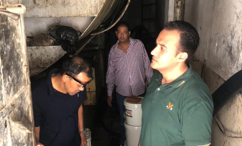 ضبط ٢ طن زيت طعام مجهول المصدر خلال حملة تموينية فى الاسكندرية ضبط ٢ طن زيت طعام مجهول المصدر خلال حملة تموينية فى الاسكندرية