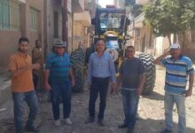 شارع زهران في سمالوط يطوى صفحة الماضي .. محافظ المنيا يكلف ببدء رصف الطريق وتجميلة